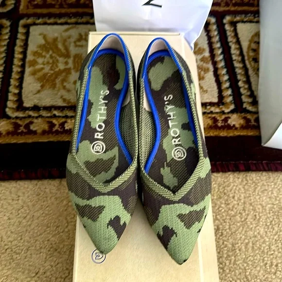 Olive Camo Rothy’s - Picture 1 of 1